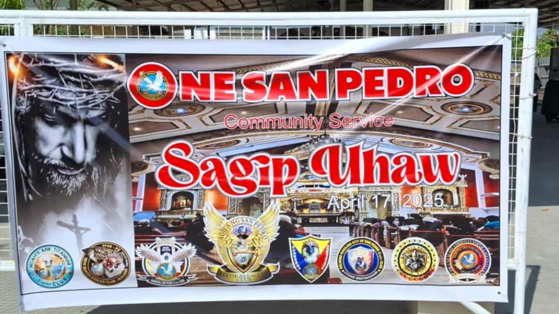One San Pedro Community Service Sagip Uhaw